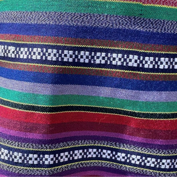 Anthropologie Kaisely multi patterned striped colorful mini skirt / S / EUC - Picture 6 of 13